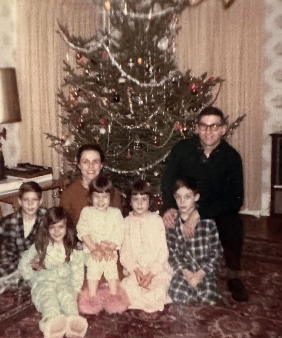 The Likoudis family at Christmas