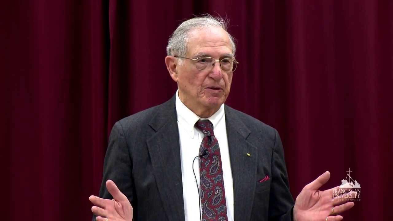 James Likoudis lecturing at Franciscan University