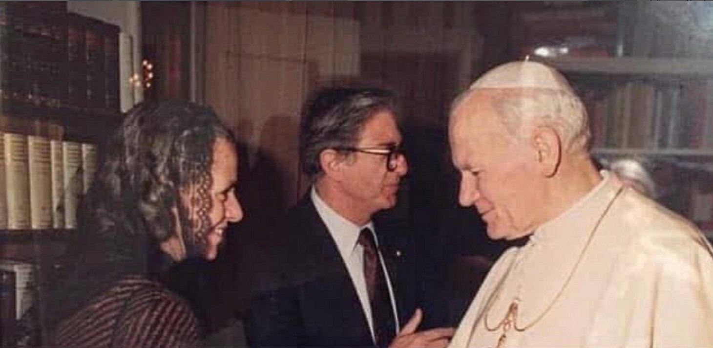 Meeting Pope John Paul II